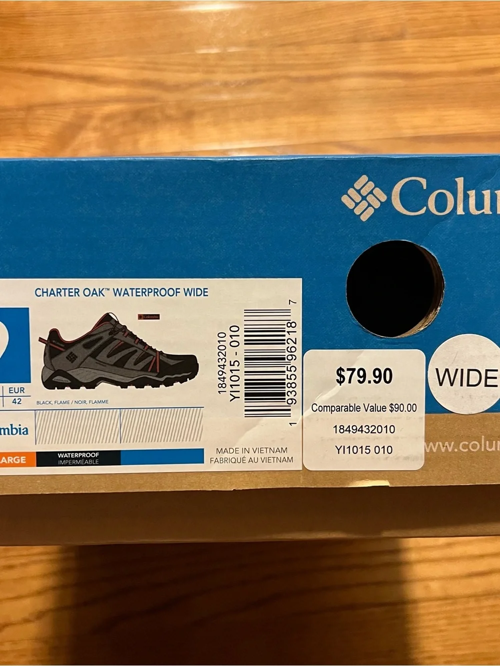 Columbia Charter Oak Waterproof Wide Men's Boots
